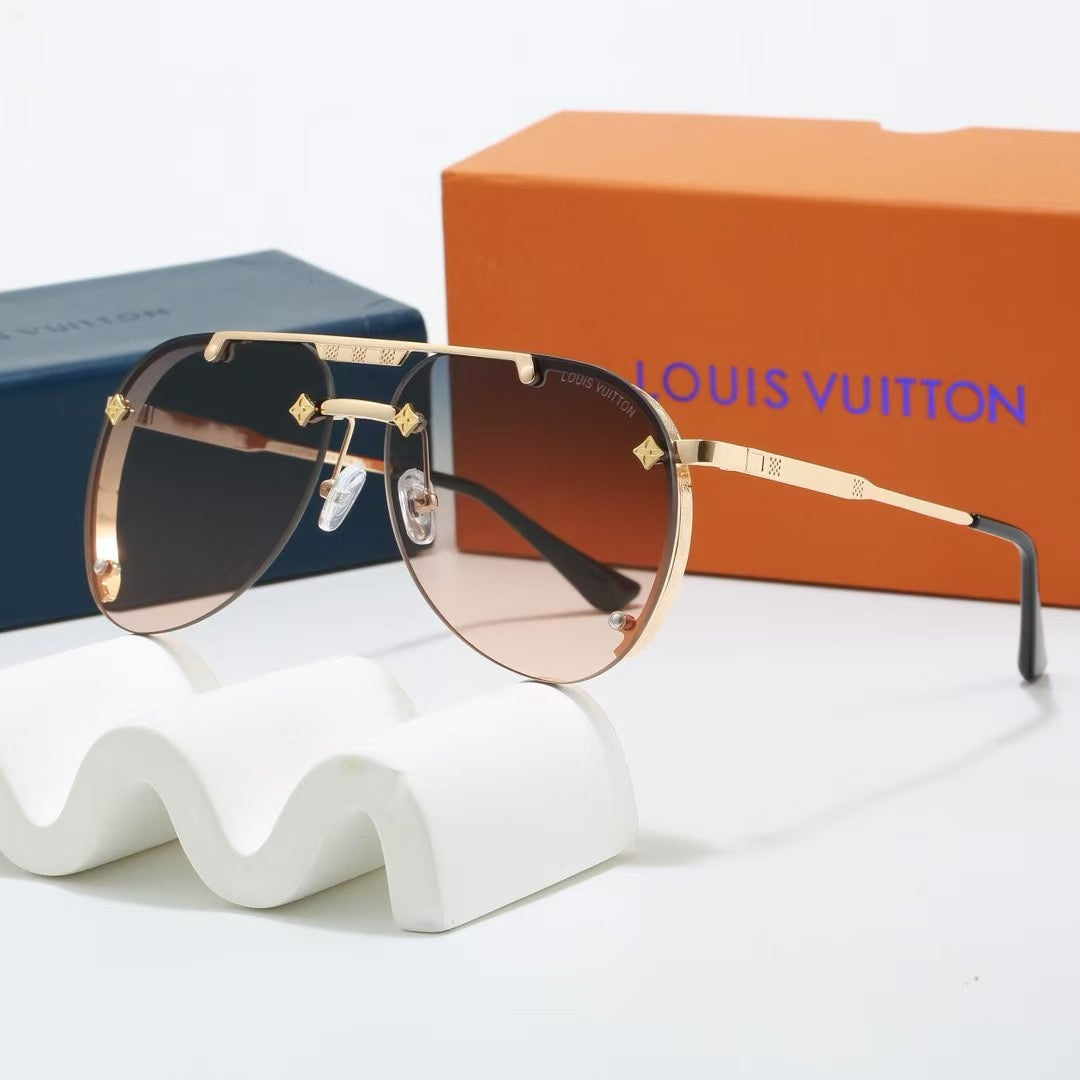 2026 Fashion New European and American style metal trendy sunglasses