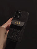 Luxurious leather coin purse case