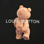 Bear print fashion t-shirt