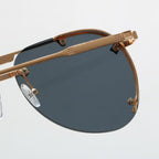 2026 Fashion New European and American style metal trendy sunglasses