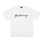 Letter printing t-shirt