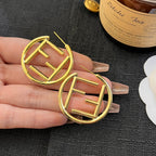FF simple earrings