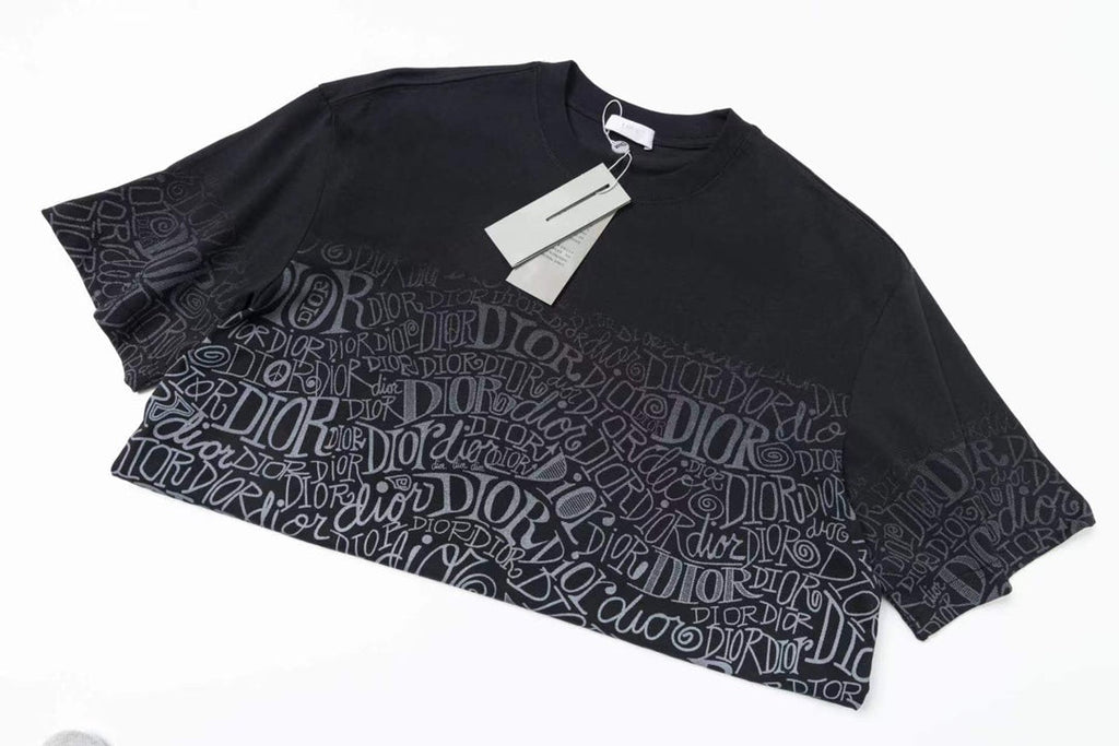 Gradient print T-shirt