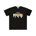 Graffiti co-branded print T-shirt