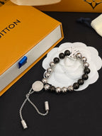 Fashionable Unisex Bead Drawstring Bracelet