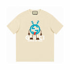 Cartoon Man Printed T-shirt