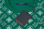 Retro monogram print T-shirt