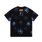 Retro graffiti print T-shirt