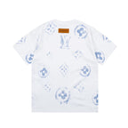 Retro graffiti print T-shirt