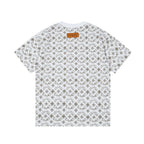Retro monogram print T-shirt
