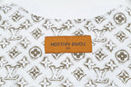 Retro monogram print T-shirt