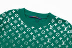 Gradient monogram print T-shirt