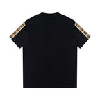 Simple embroidered cotton T-shirt