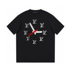Knitted embroidered T-shirt