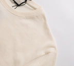 Simple printed cotton T-shirt