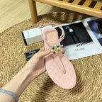 Clover Pearl Flip Flops Sandals