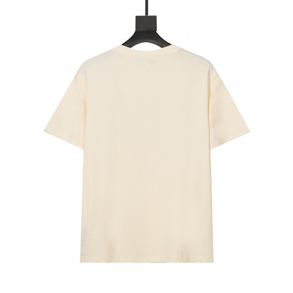 Cute banana cat print T-shirt