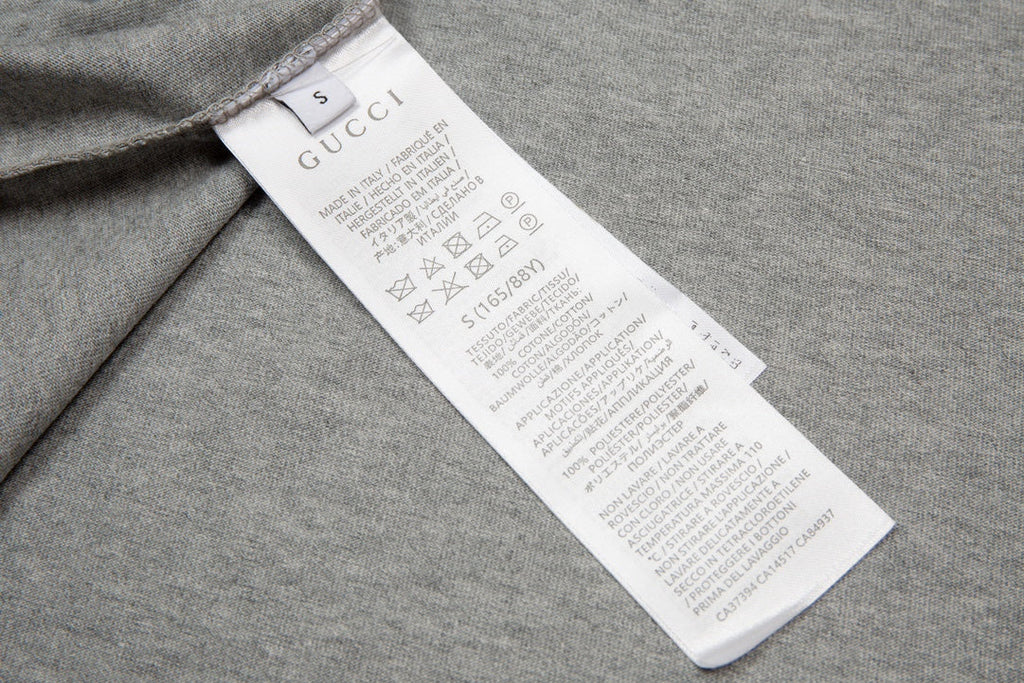 Vintage Grey Printed T-shirt