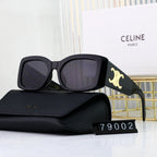 Fashion Square Arc de Triomphe Metal Sunglasses