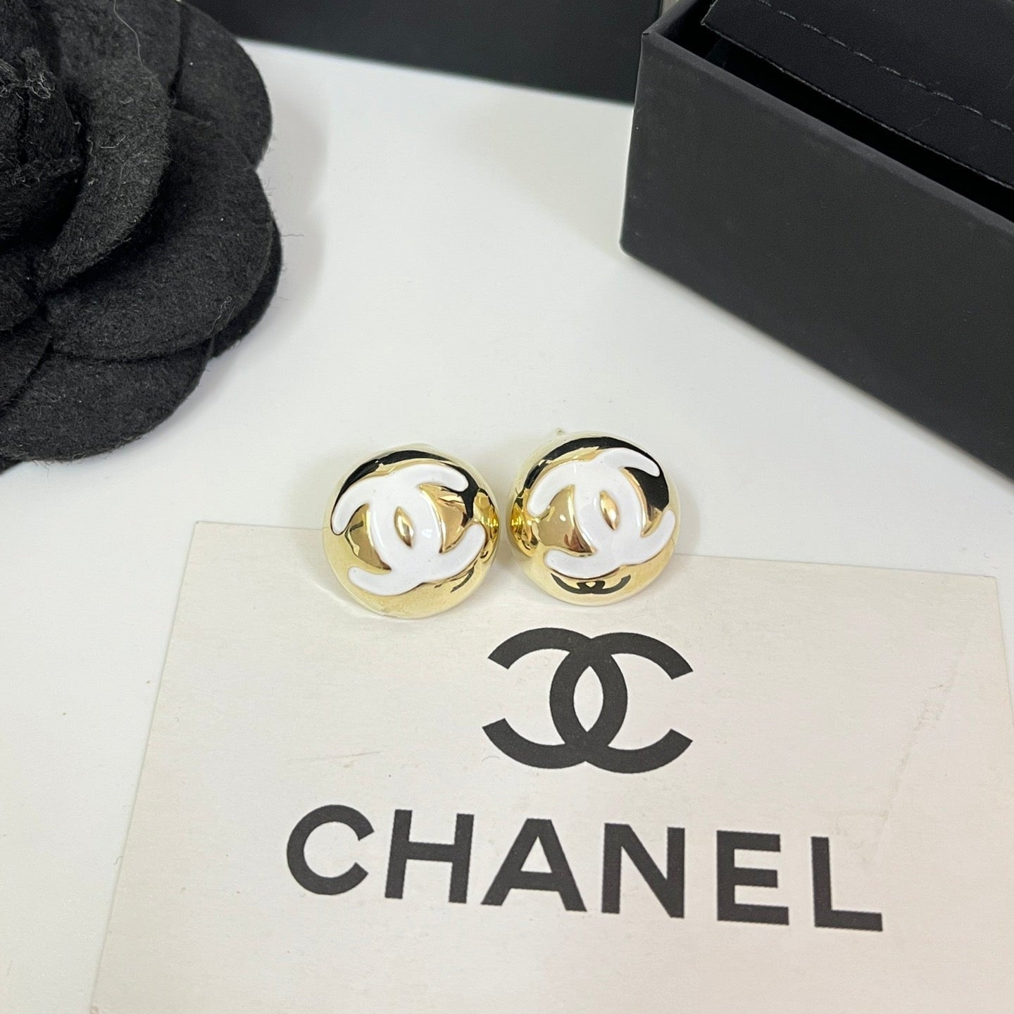 3-Color Vintage Gold-Plated Earrings