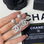 Elegant Pearl Pendant Fashion Earrings