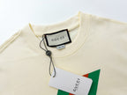Lightning bolt print cotton T-shirt