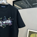 Rainbow Print T Shirt