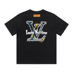 Yellow Graffiti Print T Shirt