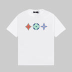 Three Jacquards Print T-shirt